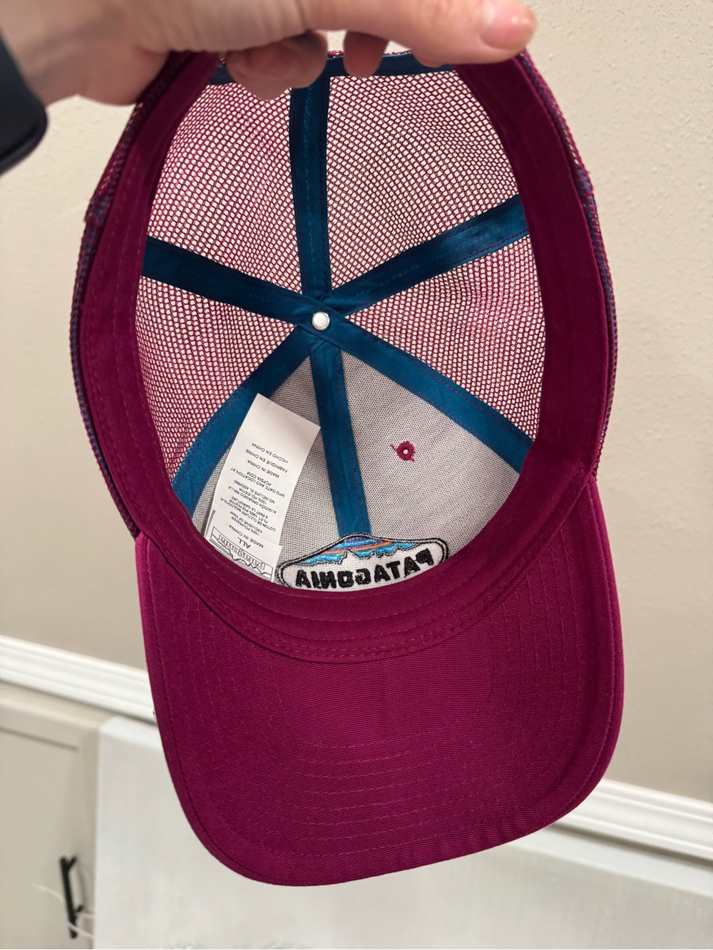 Patagonia Trucker Hat - Deep Pink - Picture 3 of 5